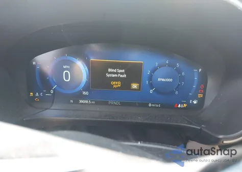 2021 Ford Escape Sel z USA, uszkodzony, nr VIN 1FMCU0H6XMUB09537